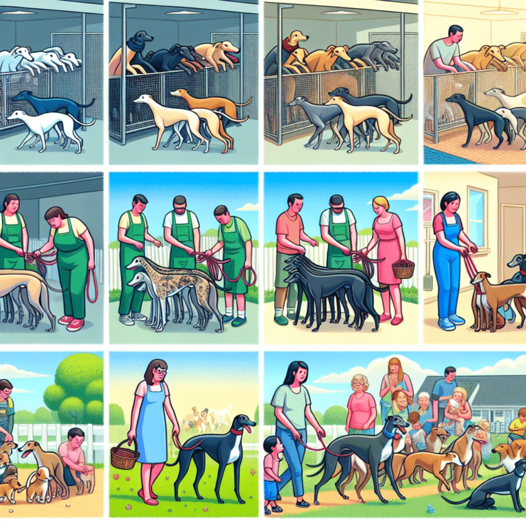 Transitioning Greyhounds from Kennels to Homes