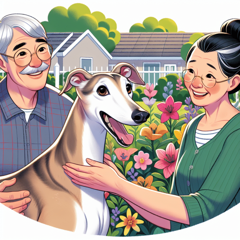 Successful Senior Greyhound Adoption