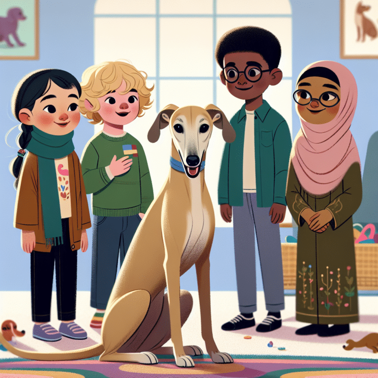 Introducing a Greyhound to Children