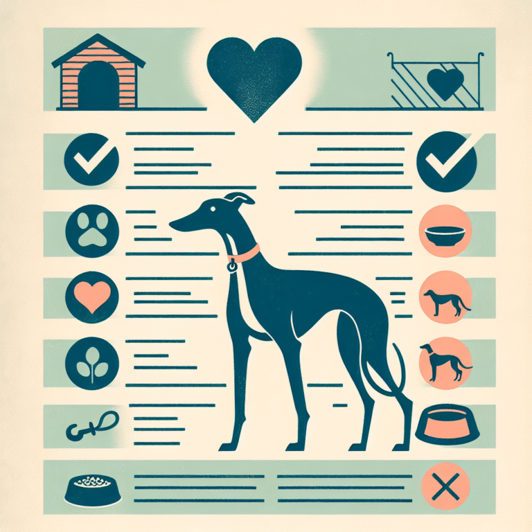 Greyhound Adoption Checklist for Beginners
