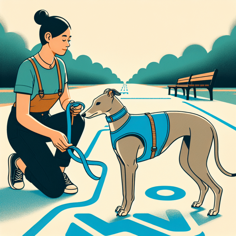 Harness Training and Leash Walking Your Greyhound