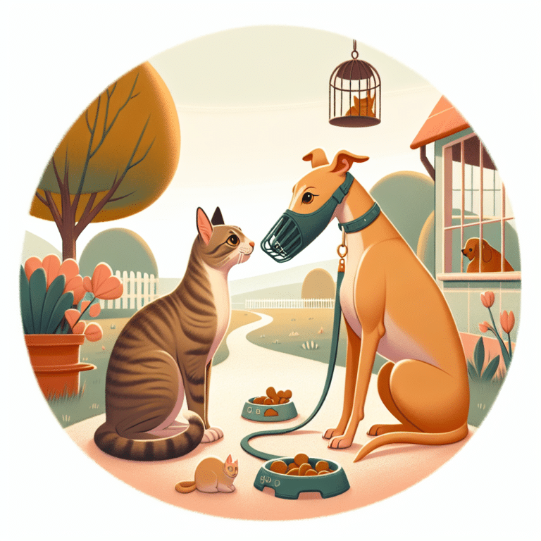 Preventing Cat Chasing in Greyhounds