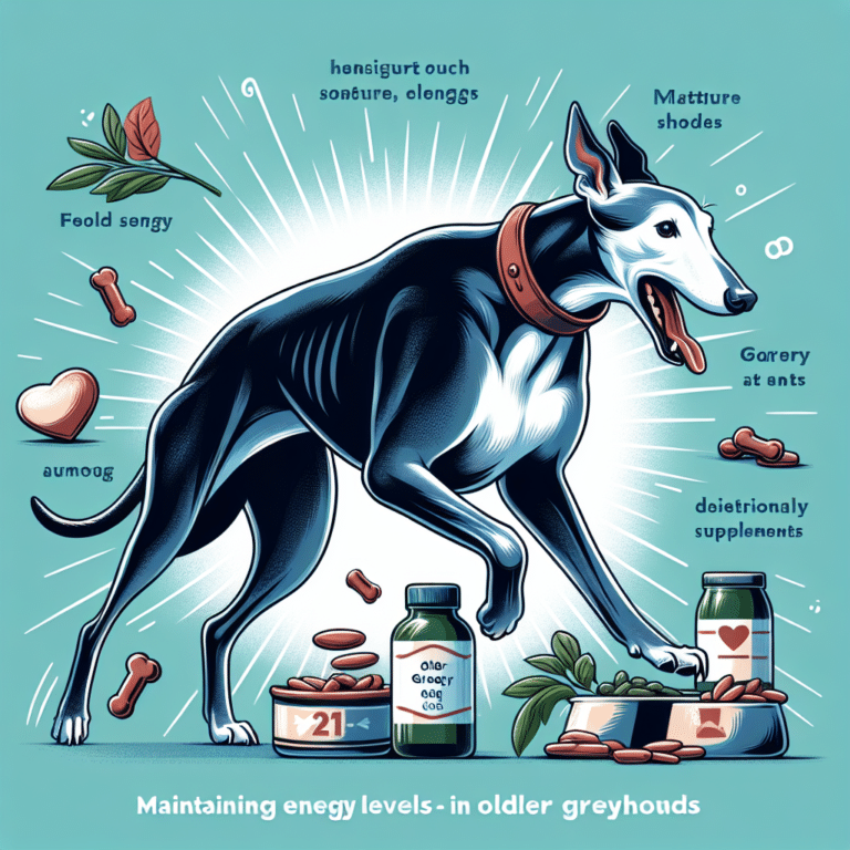 Maintaining Energy Levels in Older Greyhounds