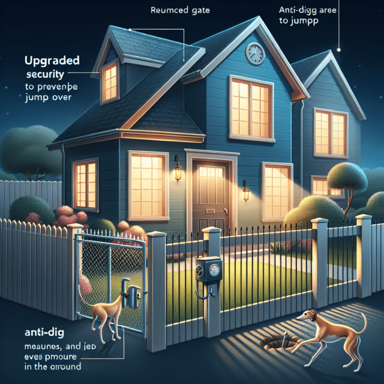 Securing your Home: Preventing Greyhounds Escapes