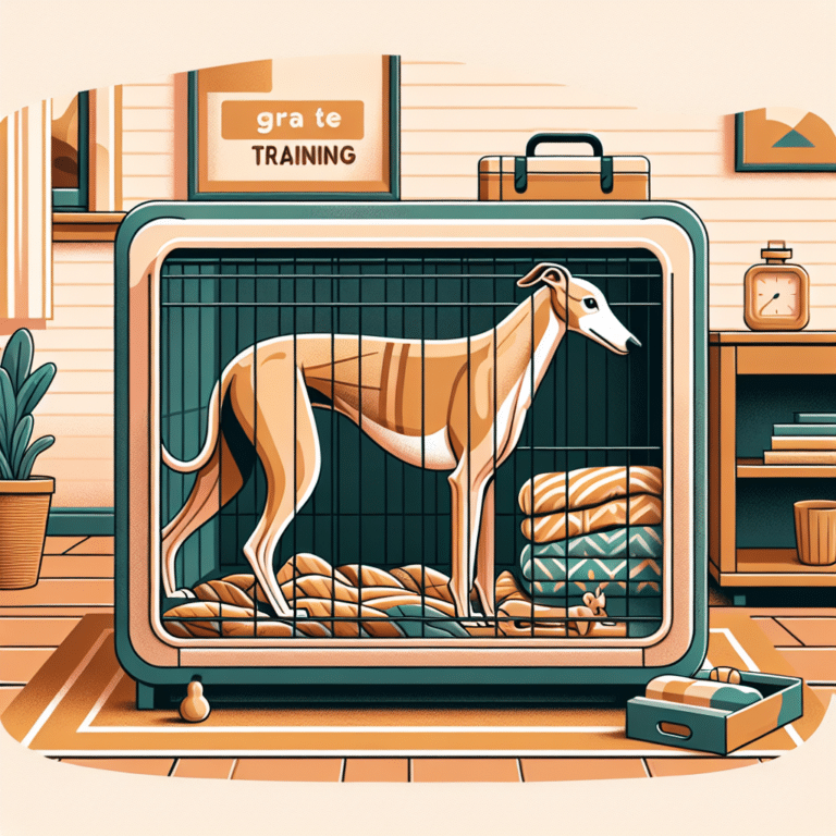 How to crate-train a newly adopted Greyhound