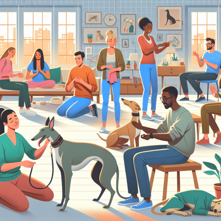 Foster Home Training for Rescue Greyhound
