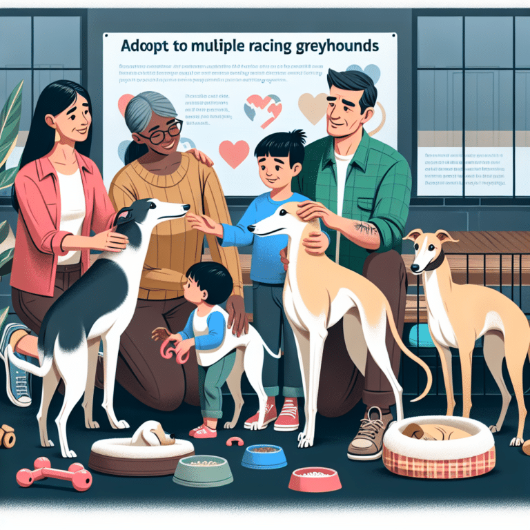 Guidelines for Adopting Multiple Retired Racing Greyhounds