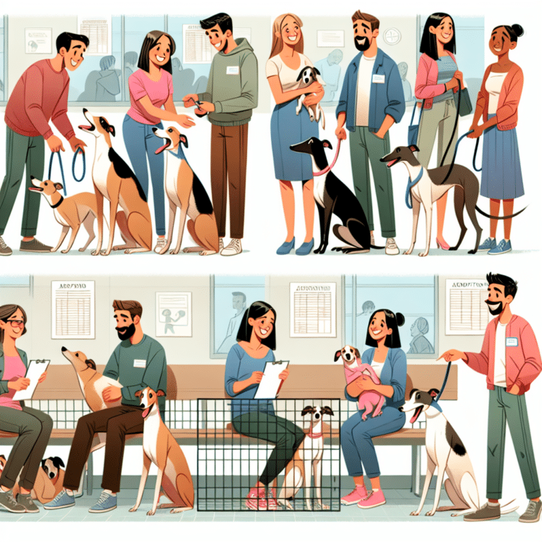 Adopting Greyhounds from rescue organizations