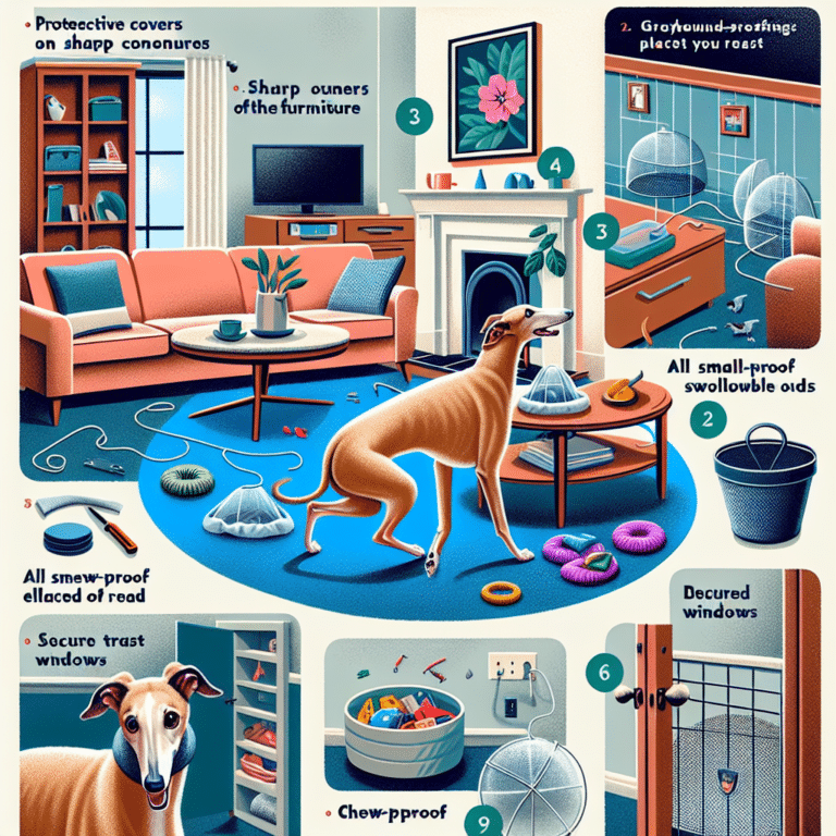 Safety Measures for Greyhound-Proofing Your Home