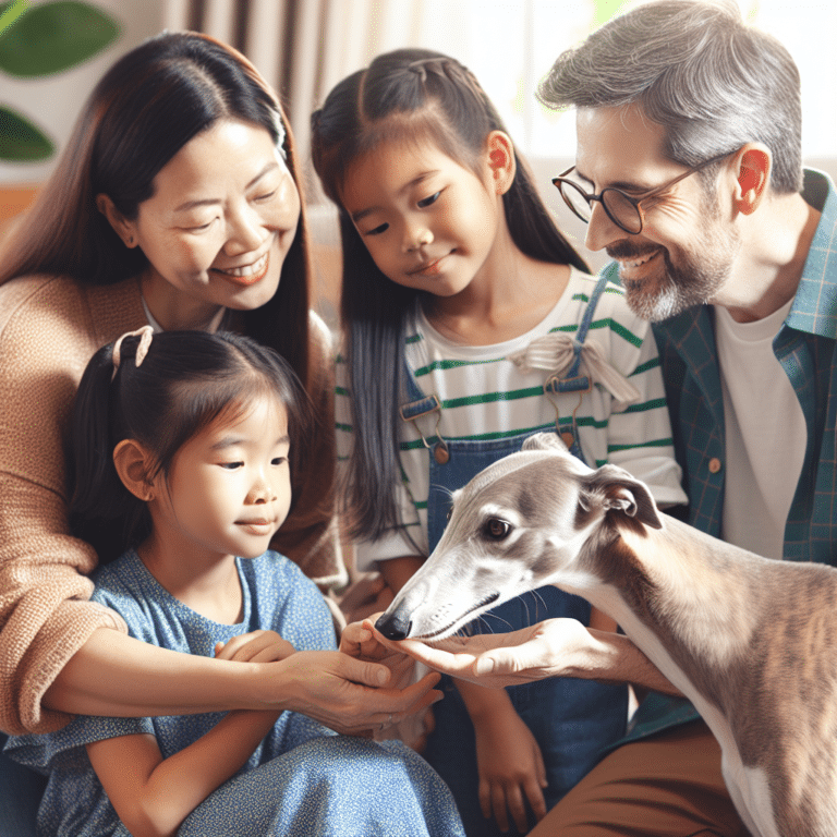 Safely Introducing a Recently Adopted Greyhound to Your Children
