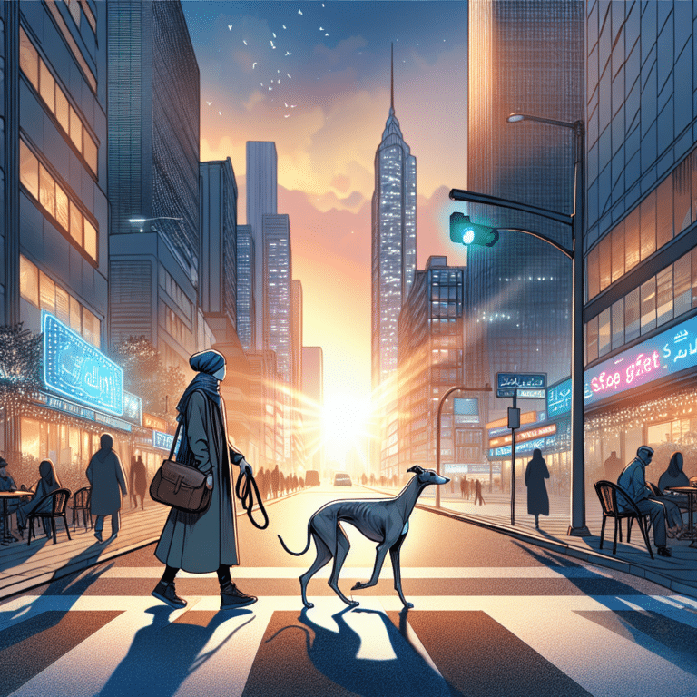 Safe City Commute: Walking Your Greyhound