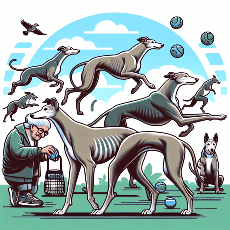 Exercise routines for senior Greyhounds