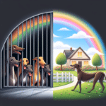 Transitioning Greyhounds from kennels to homes