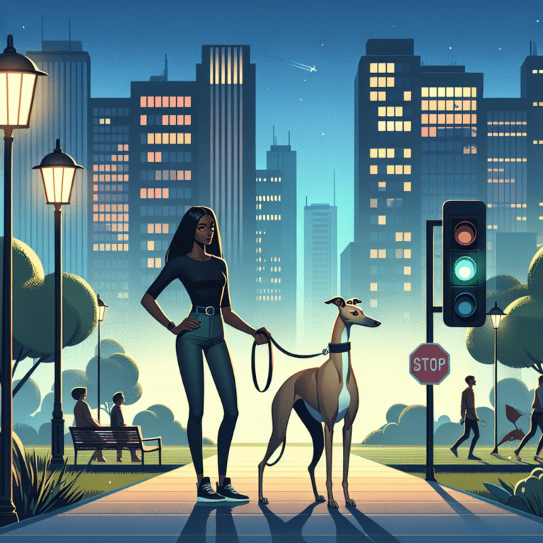 How to Keep Your Greyhound Safe During Urban Walks
